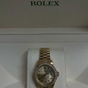 ROLEX DATE-JUST LADY AFTER-MARKET DIAMOND 26MM - 6917