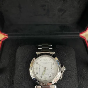 CARTIER PASHA ST. STEEL 36MM - 2324