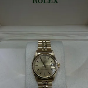 ROLEX DATEJUST 18K GOLD 29MM - 6827