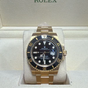 ROLEX SUBMARINER YELLOW GOLD 41MM