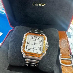CARTIER SANTOS TWO TONE 40MM - 4072