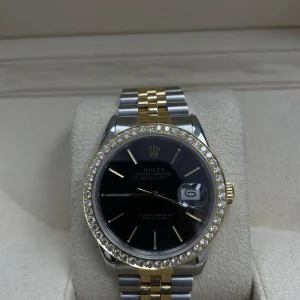 ROLEX DATEJUST TWO-TONE DIAMOND BEZEL 36MM - 16013
