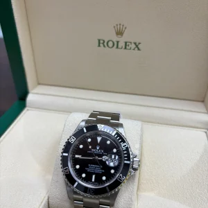 ROLEX SUBMARINER BLACKFACE ST STEEL 40MM - 297672