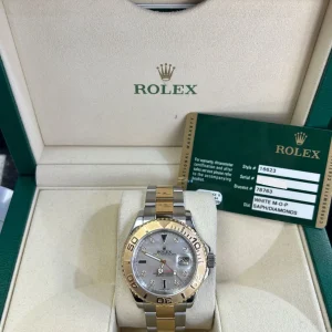 ROLEX YATCH MASTER, MOTHER OF PEARL DIAL 40MM - 16624