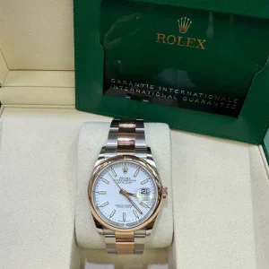 ROLEX DATEJUST TWO-TONE ROSE GOLD 36MM - 126201