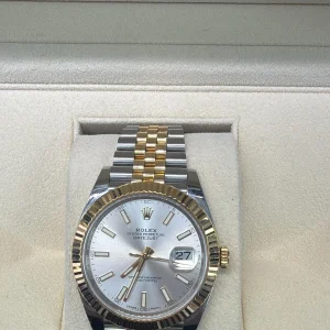 ROLEX DATE JUST TWO-TONE JUBULIE 41MM - 126333