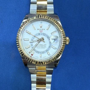 ROLEX TWO TONE SKY-DWELLER