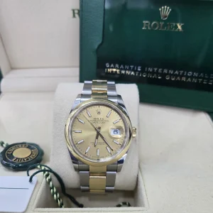 ROLEX DATE-JUST TWO-TONE 36MM - 126203