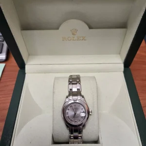 ROLEX DATE-JUST WHITE GOLD 28MM - 69329