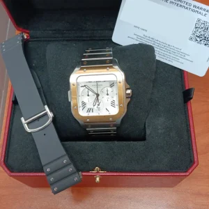 CARTIER SANTOS TWO-TONE 40MM - W2SA0008