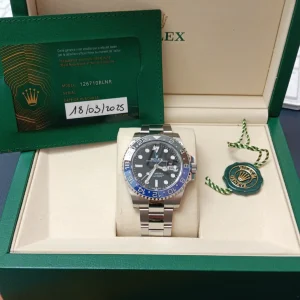 ROLEX S/STEEL 40MM - 126710BLNR