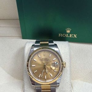 ROLEX DATE-JUST TWO TONE 18K 36MM - 116233