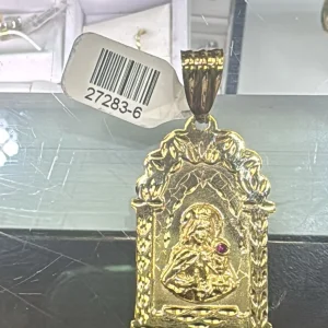 payment charm and earring