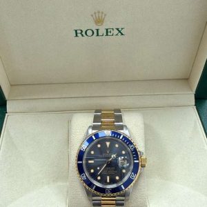 ROLEX SUBMARINER TWO-TONE  18K 40MM - 16803