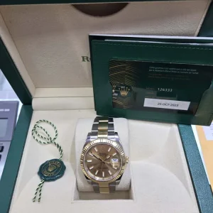ROLEX DATE-JUST TWO-TONE 41MM- 126333