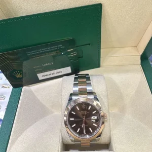 ROLEX DATE-JUST TWO-TONE 41MM - 126301