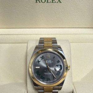 ROLEX DATE-JUST WINBLENDON  TWO-TONE 41MM - 126303
