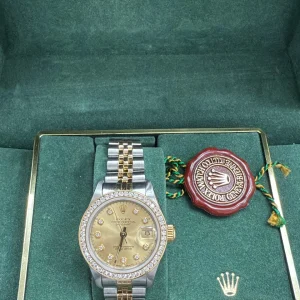 payment rolex lady two tone