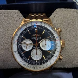 BREITLING NAVITIMER Rose Gold 18k  43mm -  RB0138
