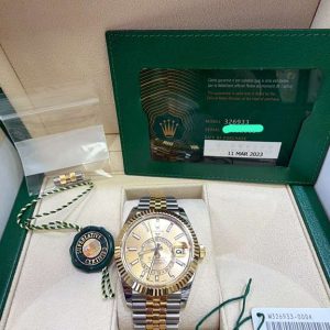 ROLEX SKY-DWELLERS TWO-TONE 42MM - 326933
