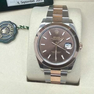 ROLEX TWO-TONE ROSE-GOLD 41MM - 126301