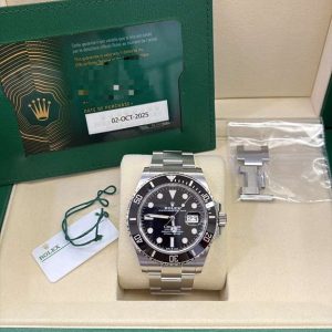 ROLEX S/STEEL SUBMARINER 41MM - 126610LN