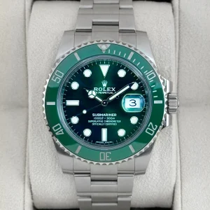 2020 Rolex Submariner “Hulk” 40mm 116610LV Green Dial
