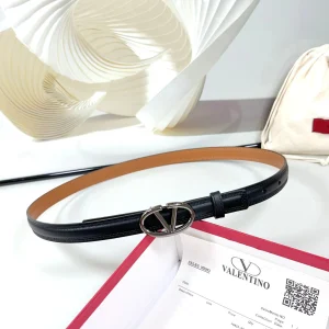 The Bold Edition Belt 20mm Black Brown Calfskin Black Buckle