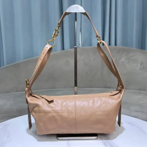CD  Hobo Bag 23 With Chain Nude Pink-Beige Calfskin