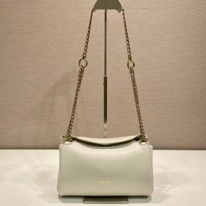 PRA Tumulte bag 24 white leather 280839