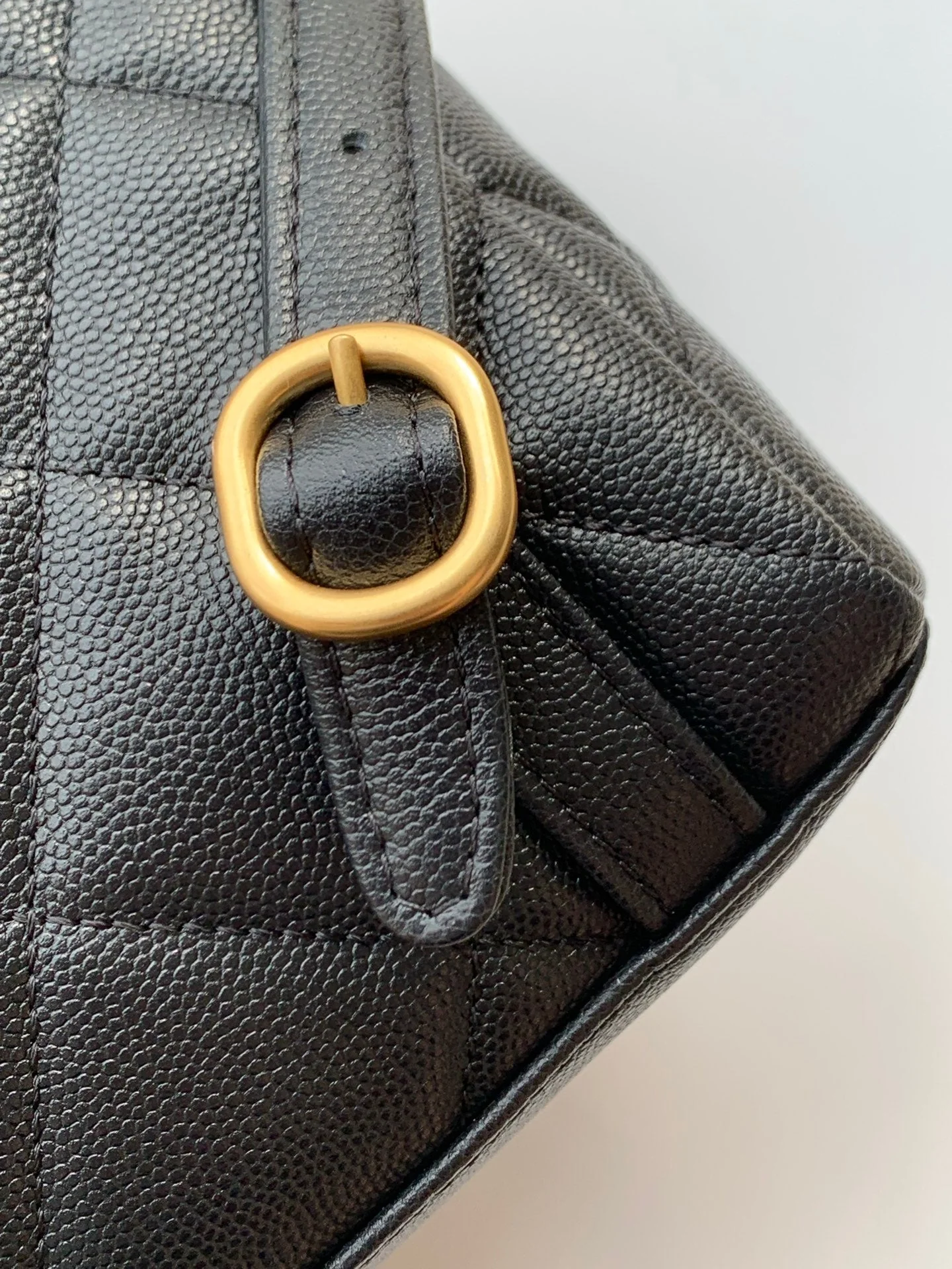 Chanel 25K Backpack Black Gold Lambskin 295192 - Image 9